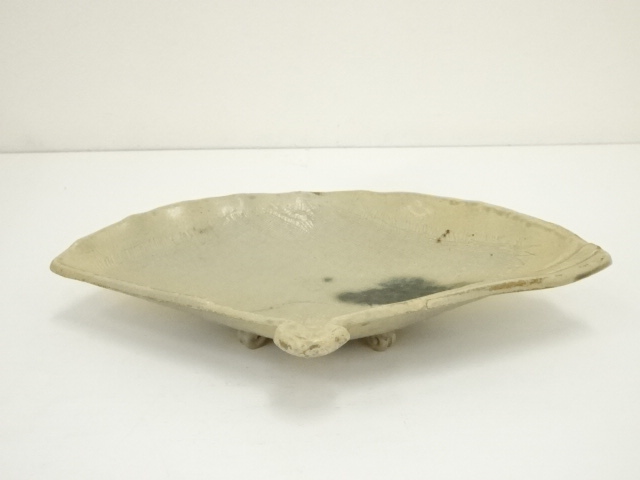 道具 ] - 道具 葵窯 加藤春二造 黄瀬戸寿恵廣菓子器（共箱） | ネット